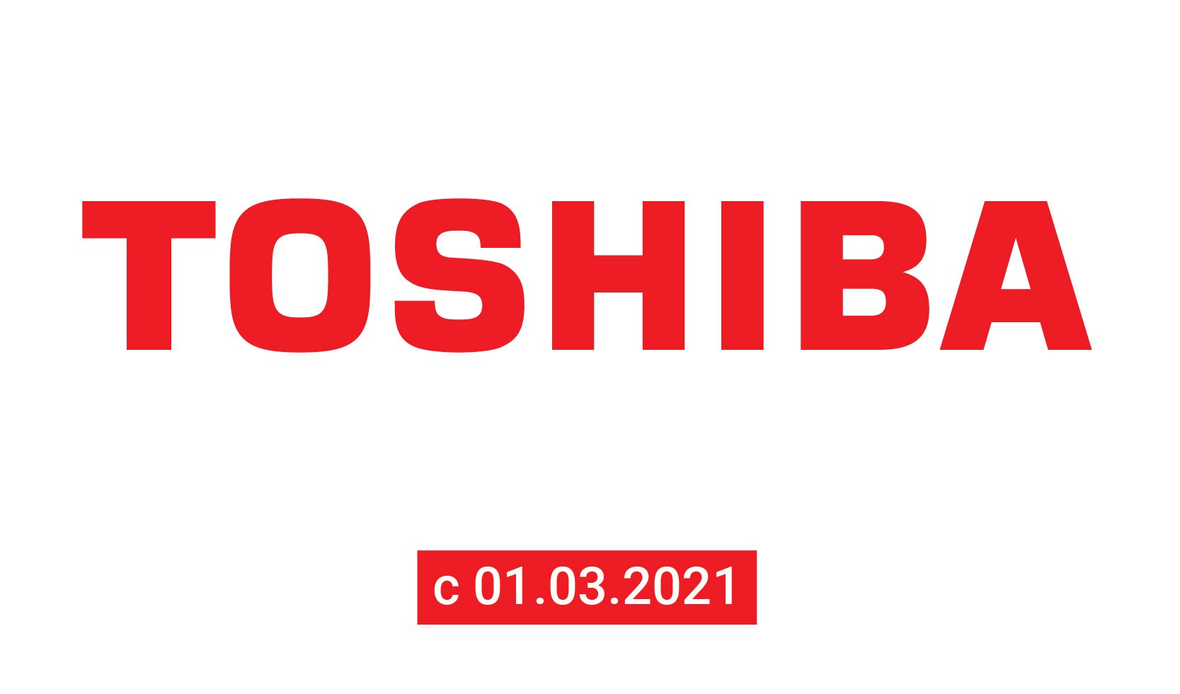 TOSHIBA - начало сотрудничества