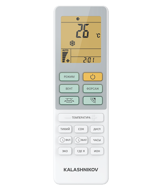Классическая система кондиционирования KALASHNIKOV Патриот KVAC-07IN-PT1/KVAC-07OD-PT1
