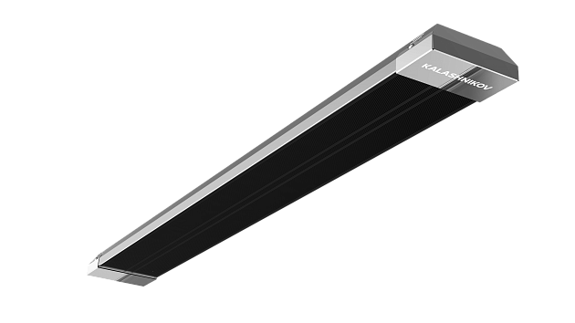Инфракрасный обогреватель с излучающей панелью KIRH-E08P-12 (черная панель)
